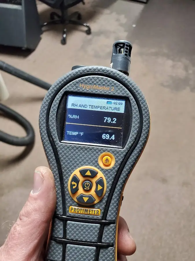 Moisture meter humidity assessment for Fire & Smoke Damage Restoration in Santa Monica